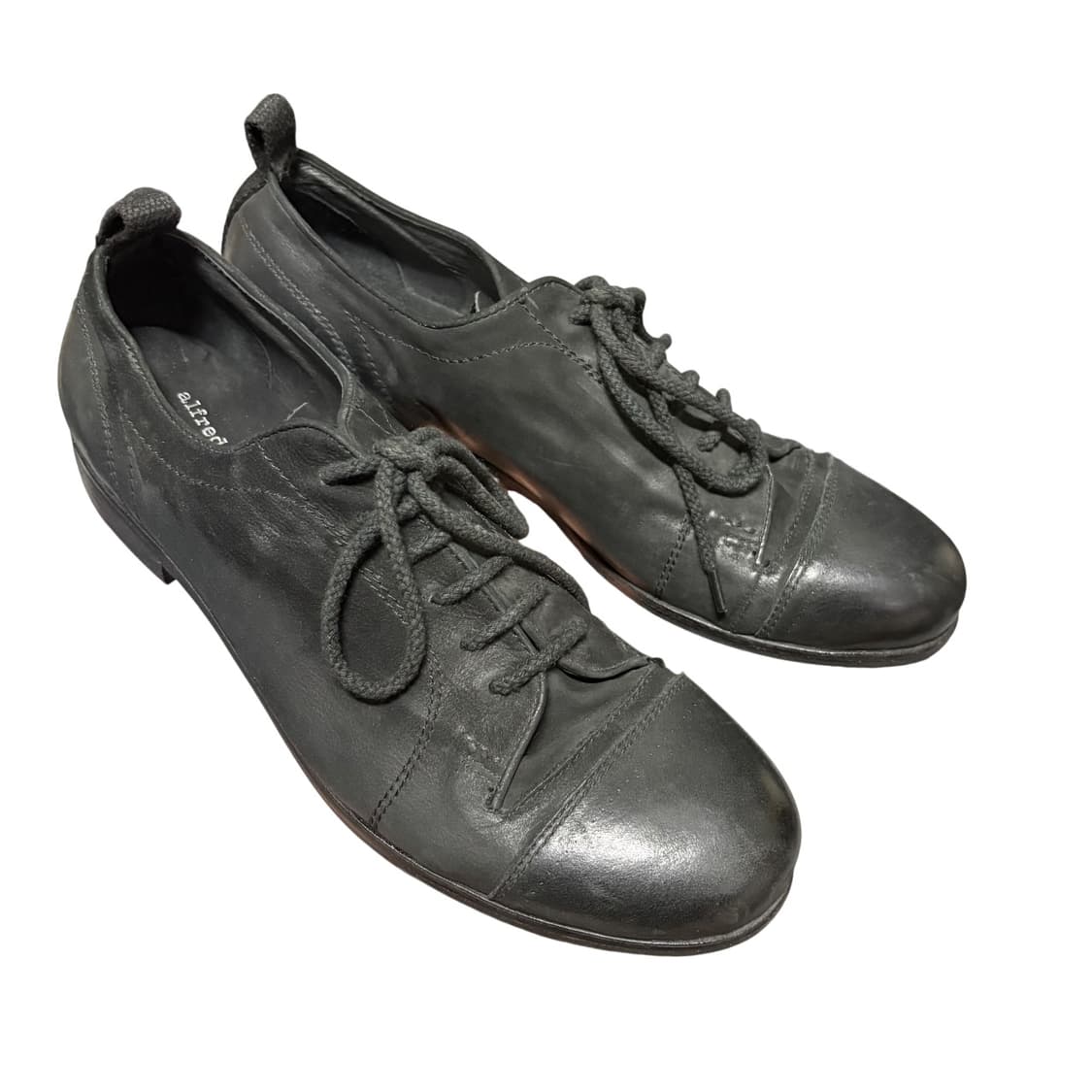 알프레도 바니스터 블랙 더비 스니커즈 41 260-265 새제품 구이디 상품이미지8