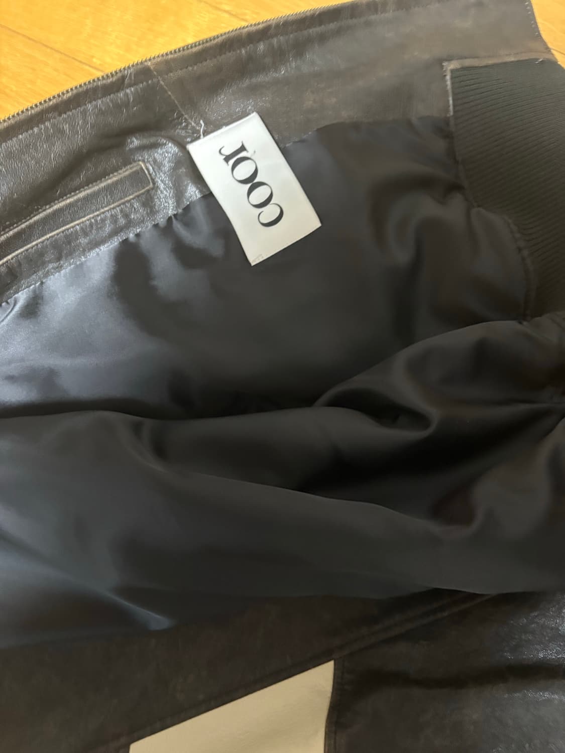 쿠어 빈티지 레더자켓 상품이미지2