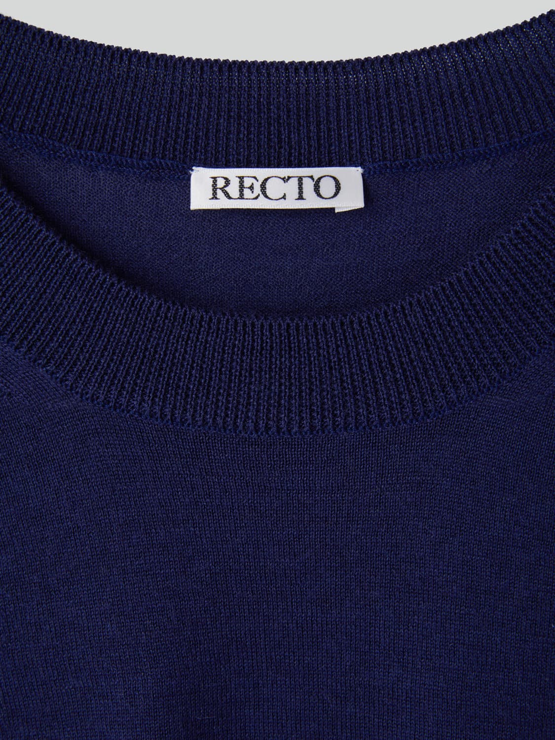 렉토 26SS 실크 캐시미어 니트 탑 네이비 상품이미지7