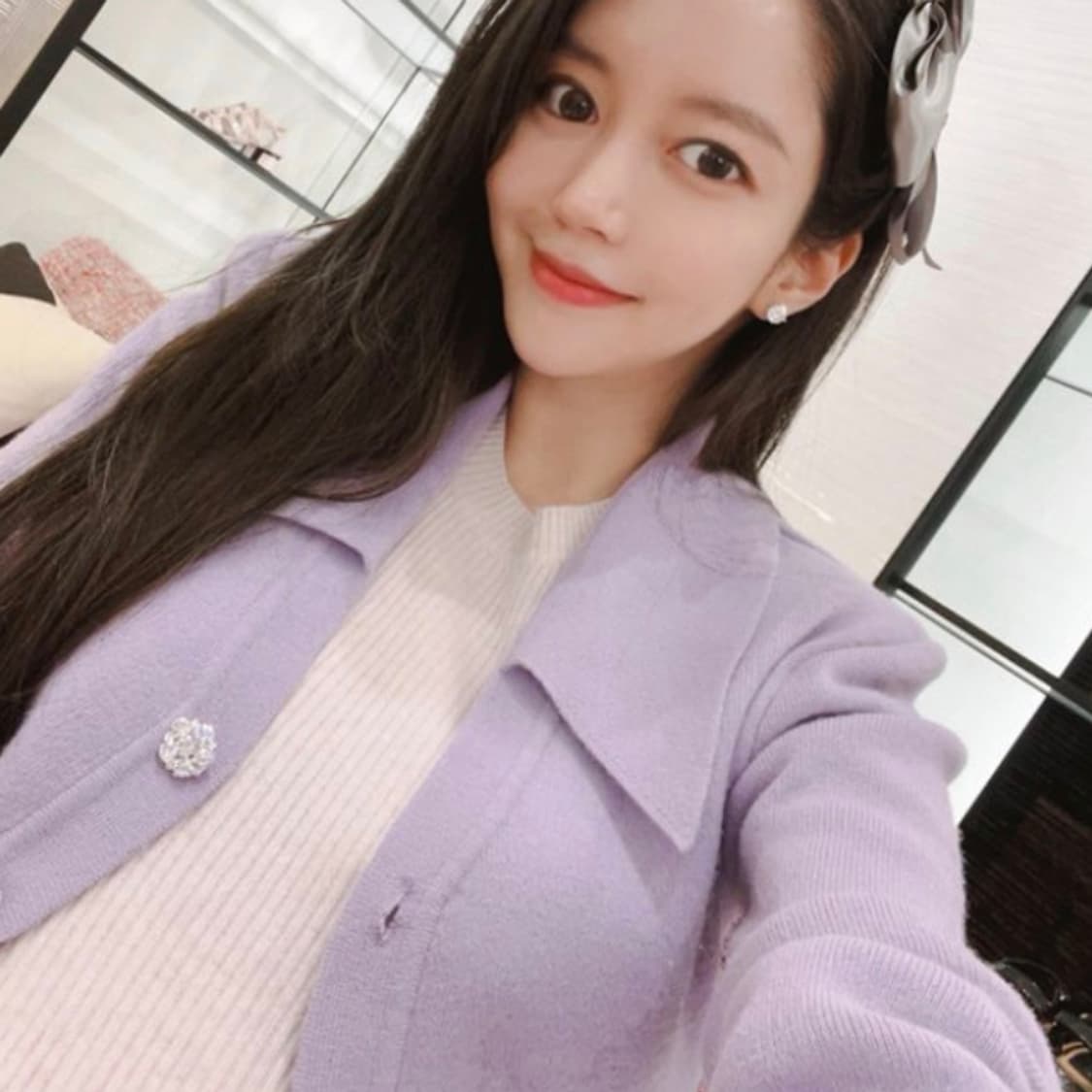 핑크시크릿(PINK SECRET) 캐시울 가디건 55-66 새상품 상품이미지2