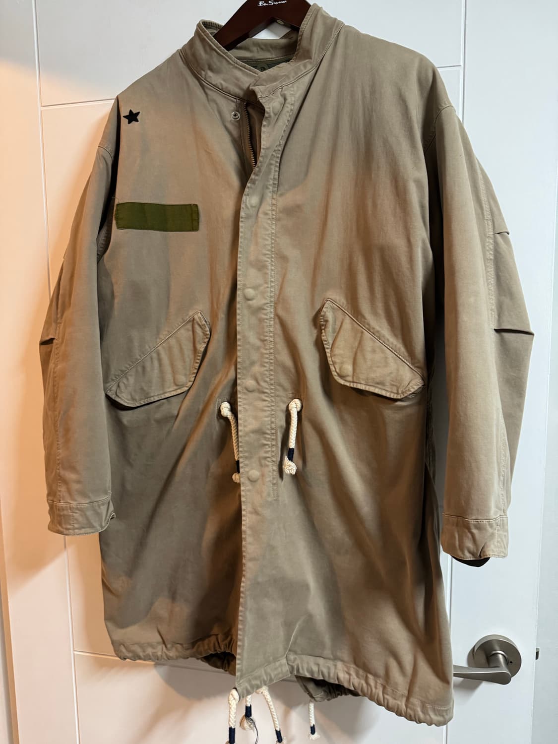 The Editor 이태리 메이드 피쉬 테일 파카 / 46사이즈 상품이미지1