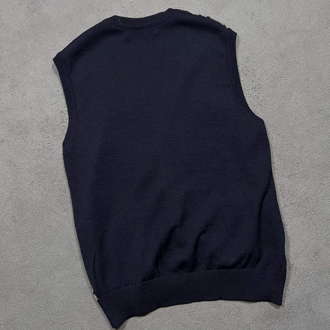 90's Christian Dior 디올 팬턴 니트 베스트 상품이미지4