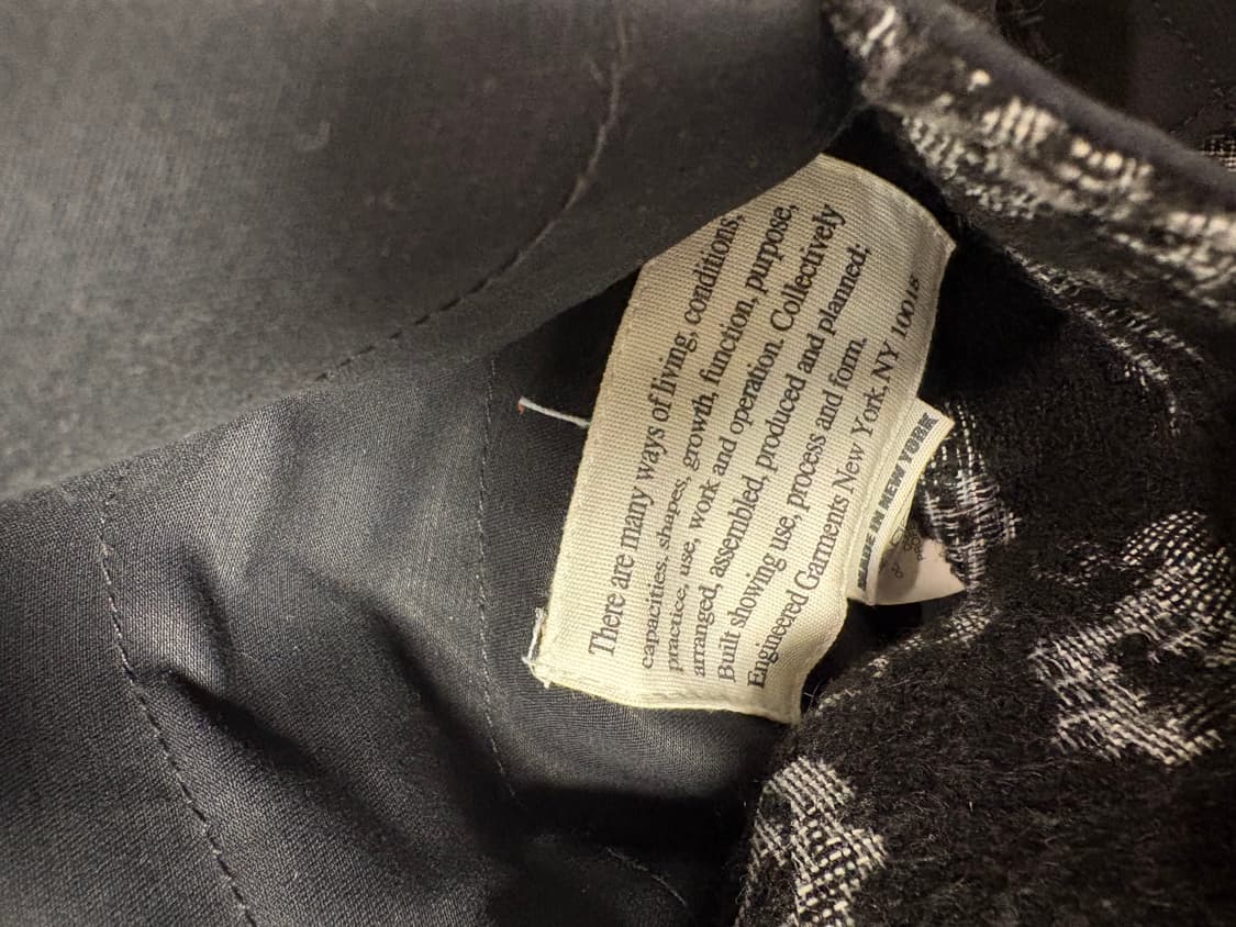 엔지니어드가먼츠 리버시블 베스트 자가드원단 상품이미지3