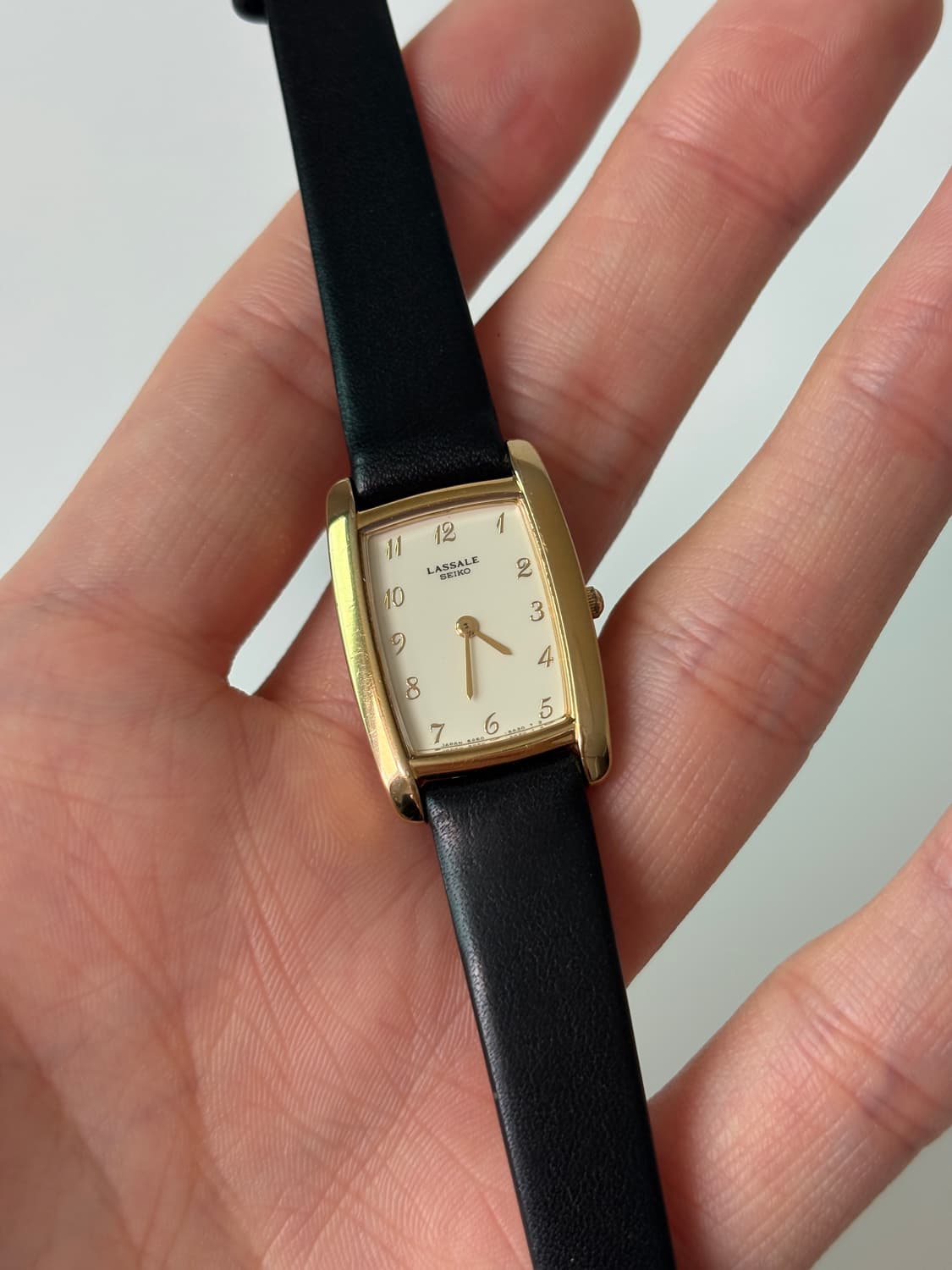 1980s Lassale Gold Tank Ladies Quartz 상품이미지2