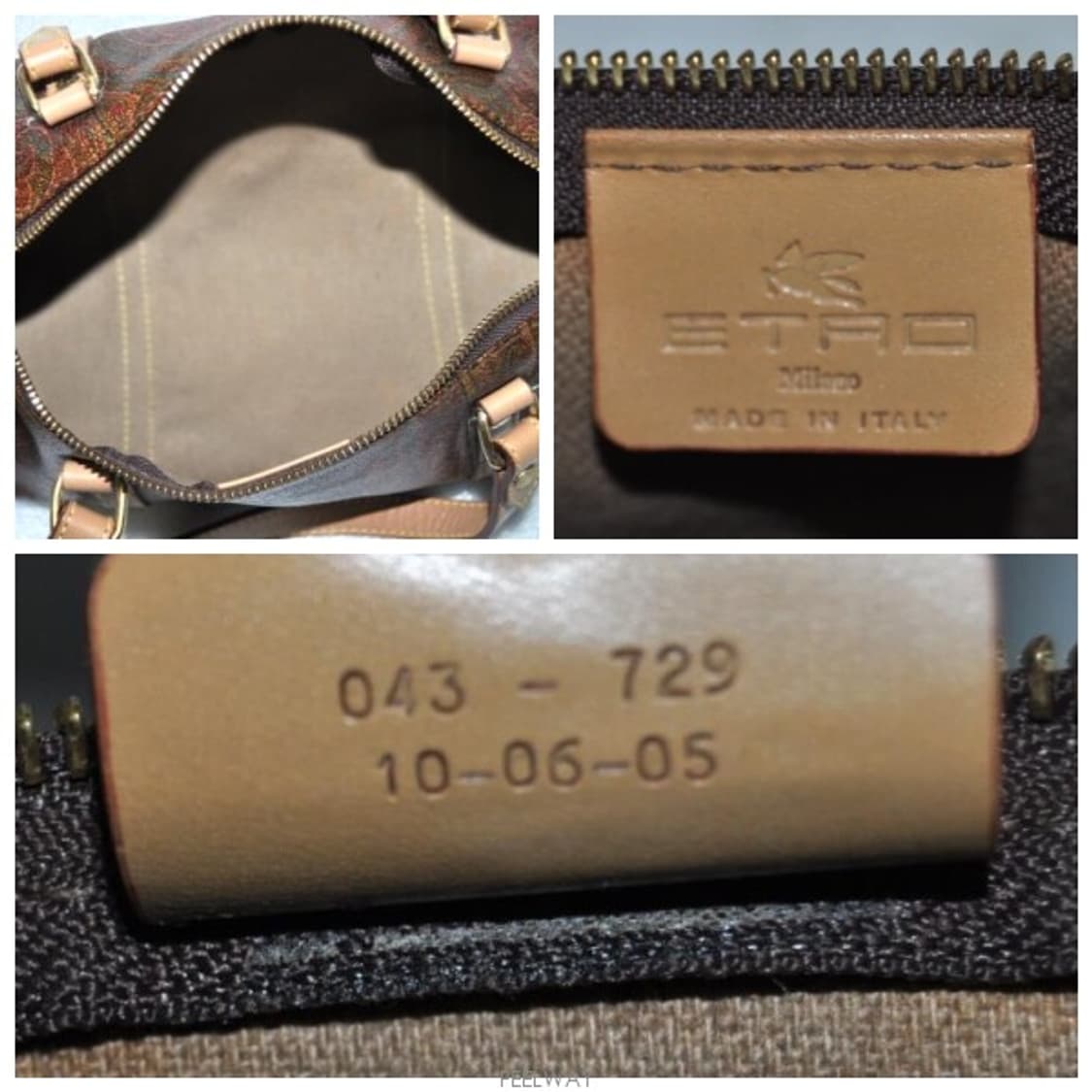 에트로/여성페이즐리원통형토드백(정품) 상품이미지10