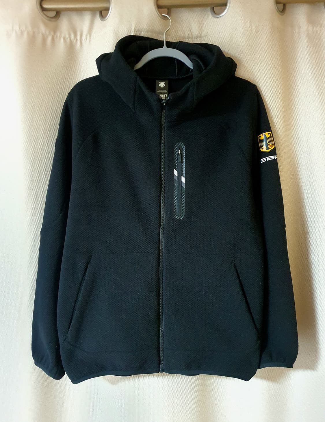 (상태최상) 데상트 독일 플리스 후드 집업 자켓 100-105 상품이미지1