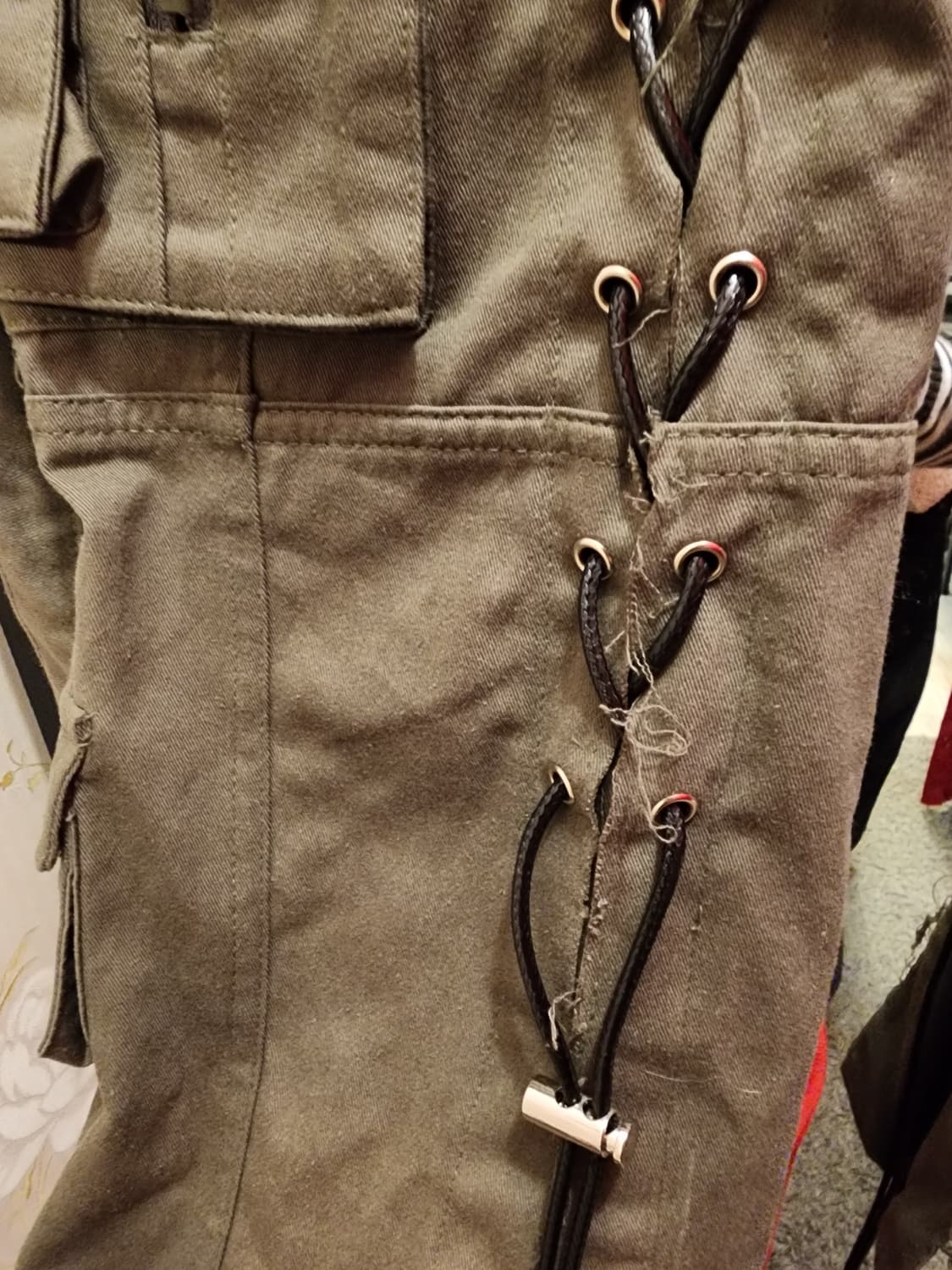 7/22 얼킨 Ulkin 데미지 카고 바지 상품이미지4