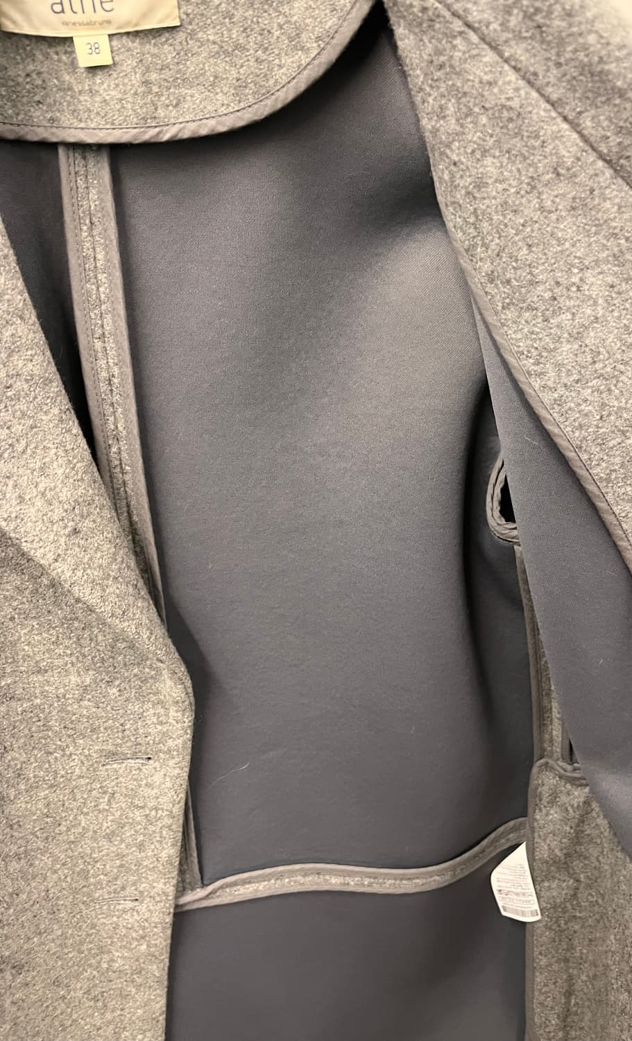 아떼 바네스브루노 athe vanessabruno 더블 코트 38 상품이미지2