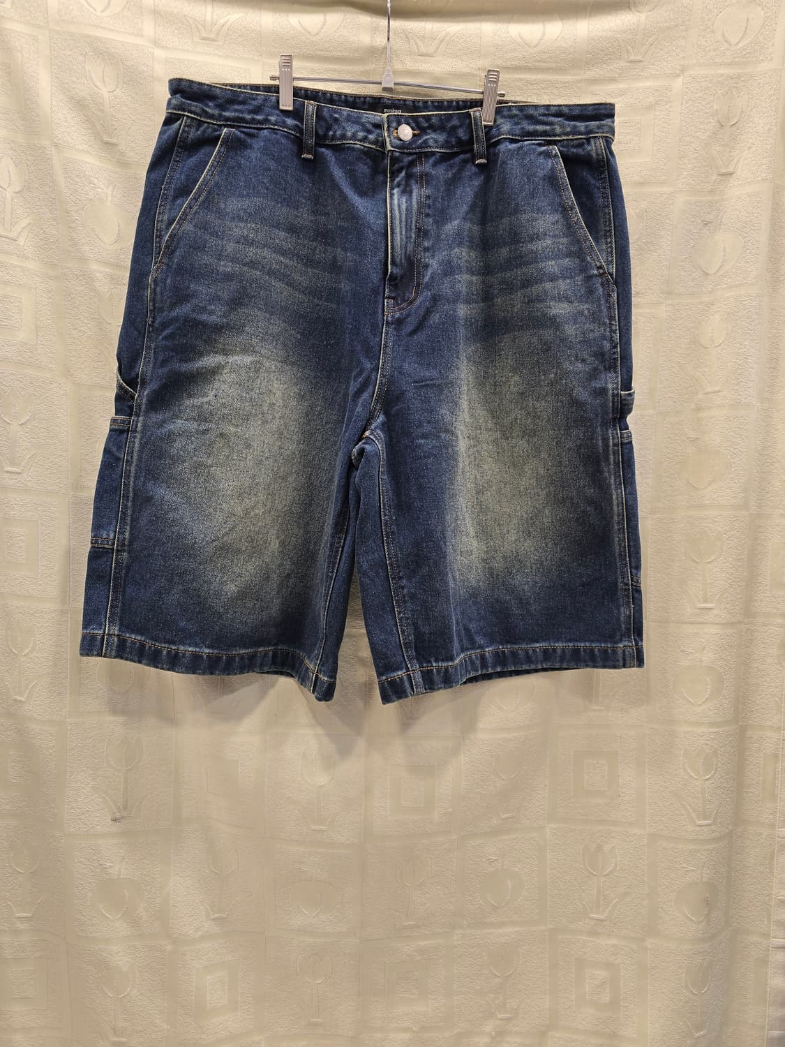 무신사 스탠다드 25년 데님 팬츠 & 반바지 세트 38 상품이미지5