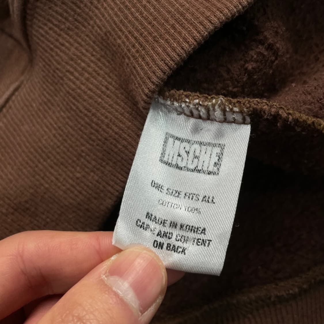 100 미스치프 후드티  상품이미지5