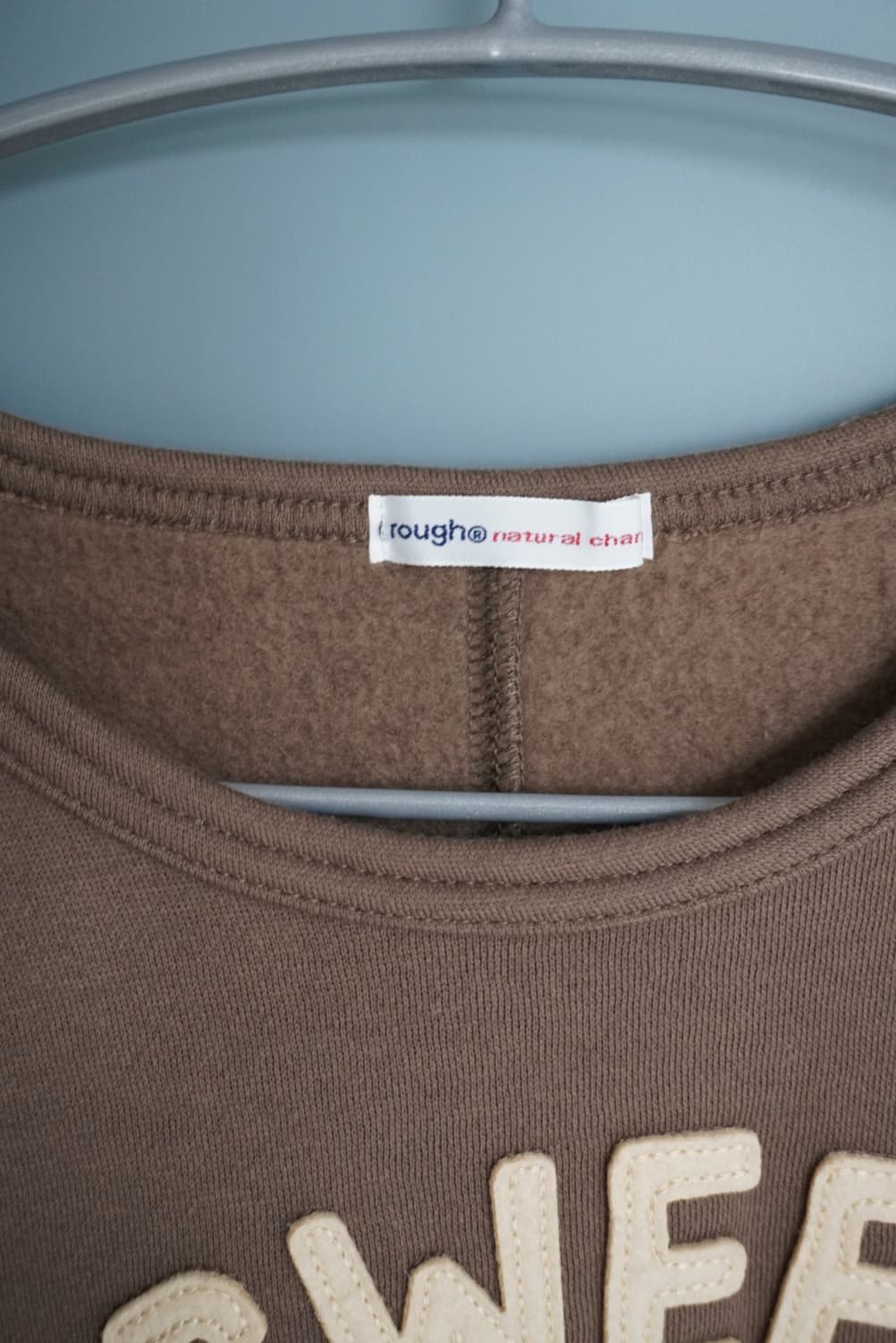 패치 자수 포인트 맨투맨 상품이미지6