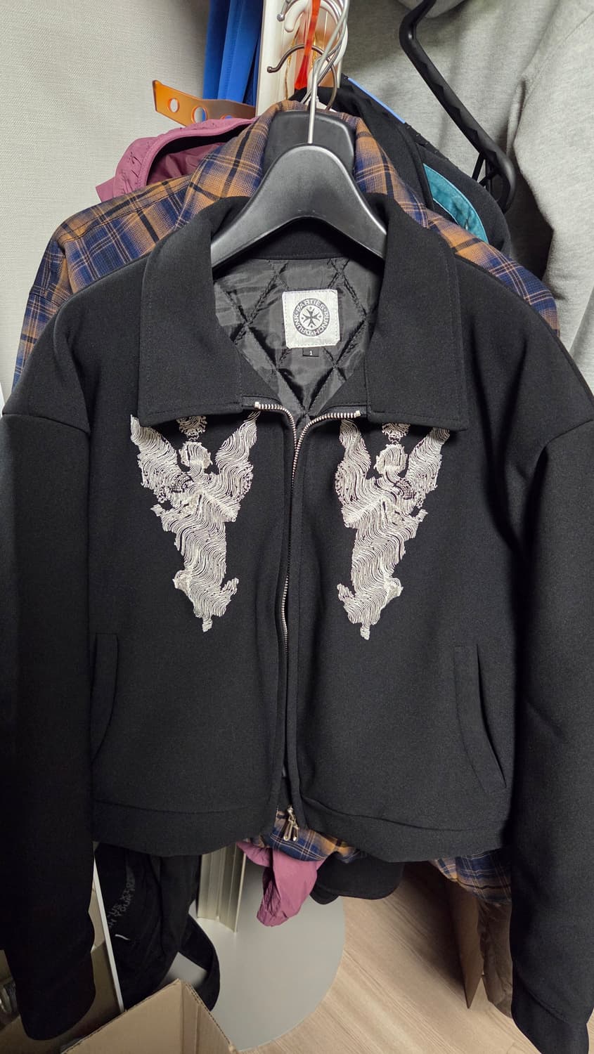 펀치드렁크파티즈 모나드 포밍 크롭 자켓 1 monad forming 상품이미지1