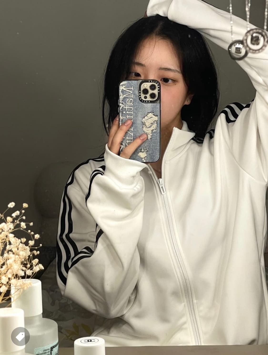 아디다스 3S 레귤러 핏 더블 니트  (크림 최근거래가 390,000 상품이미지1