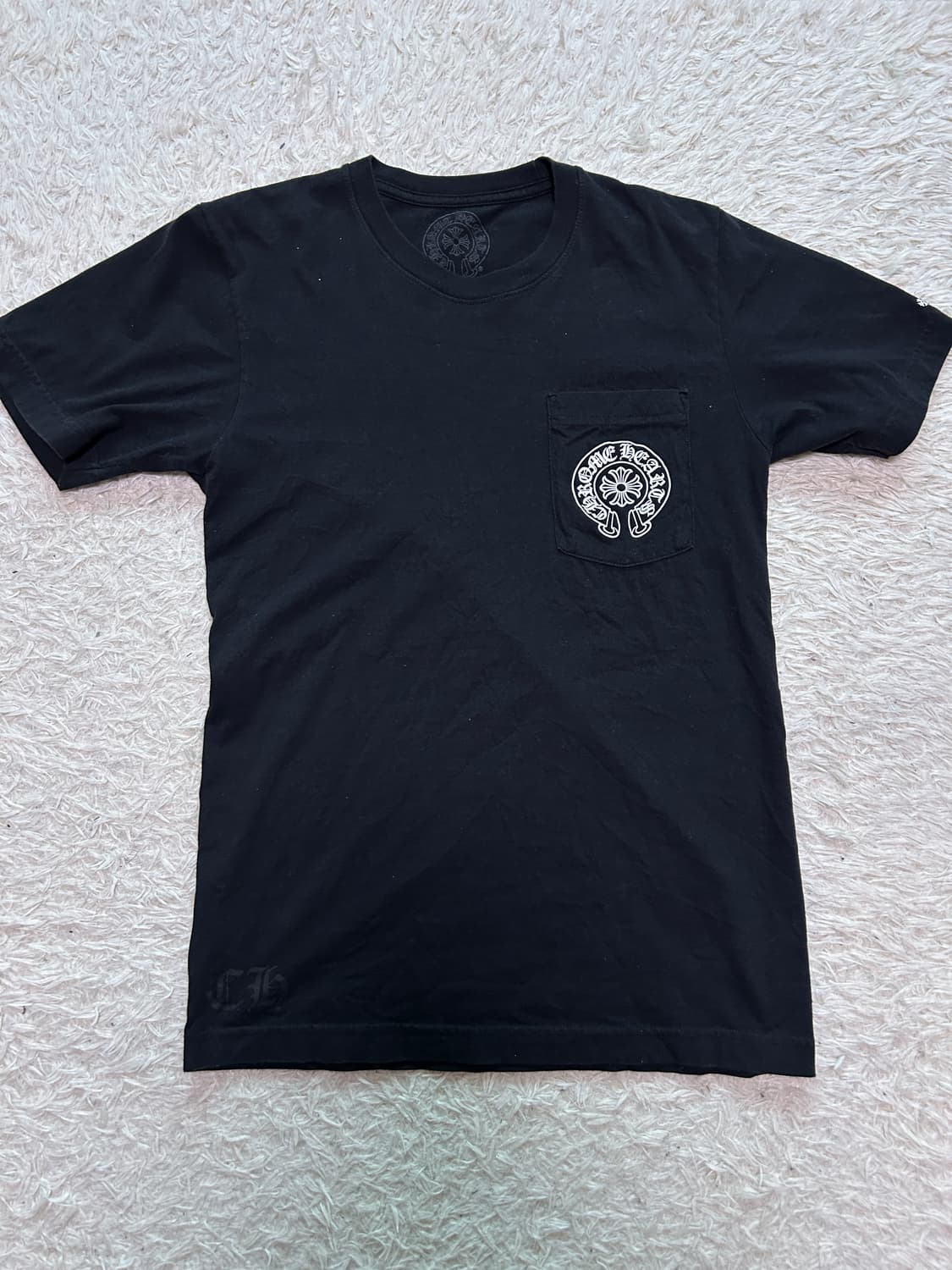 [국문택, S] 크롬하트 홀스슈 반팔 상태SSS 상품이미지4