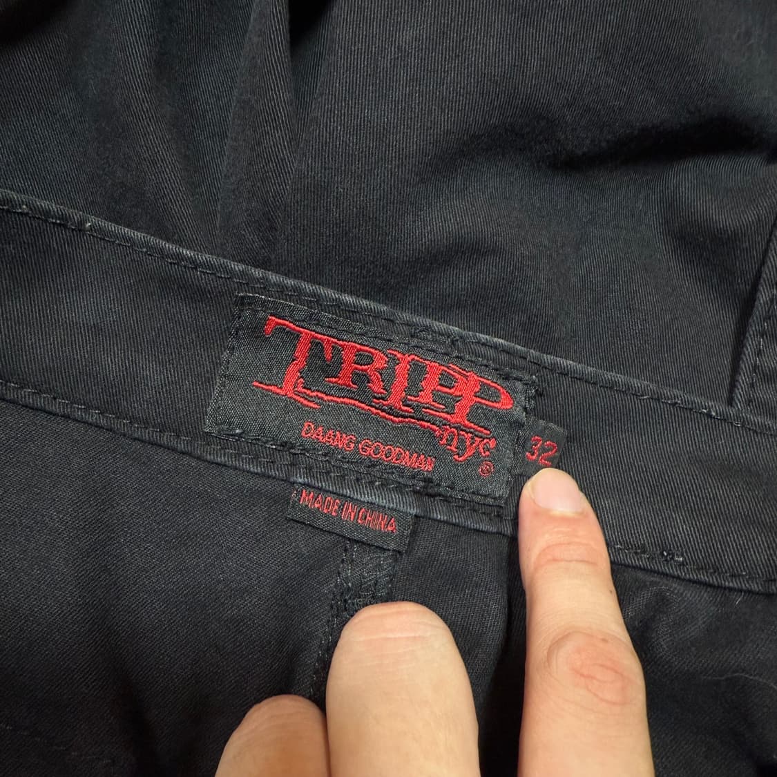 TRIPP 스트랩 지퍼 디테일 팬츠 상품이미지10