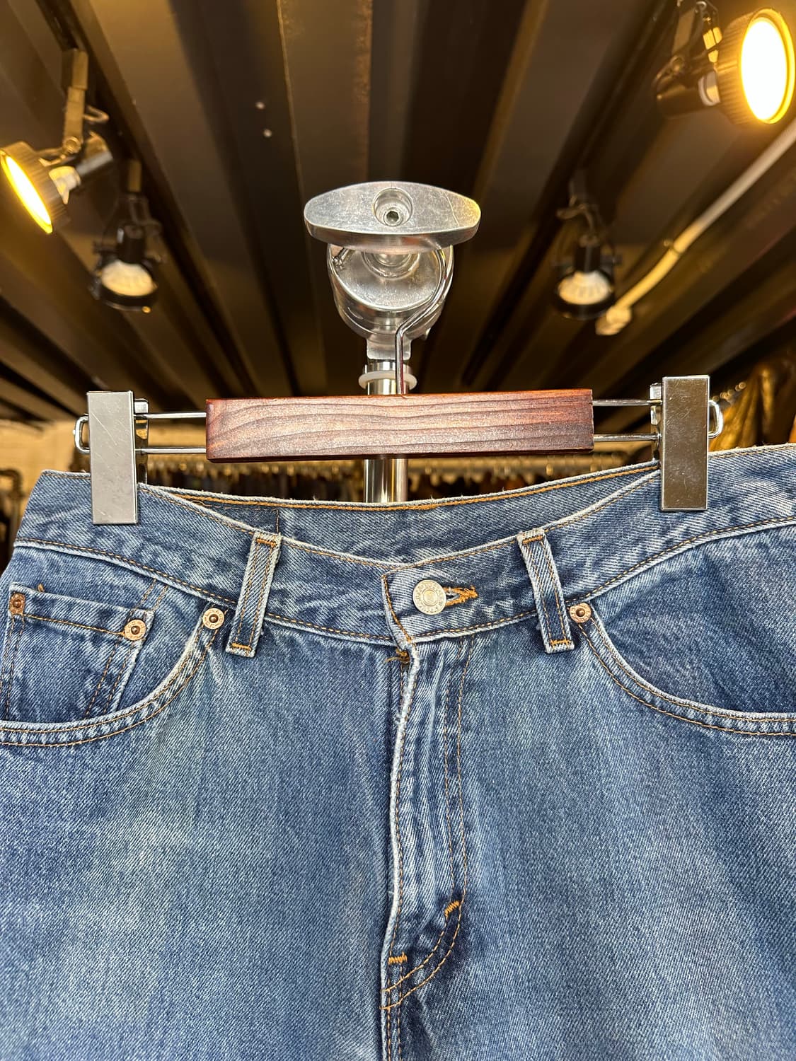 90s 리바이스517 부츠컷 데님 팬츠 28x32 상품이미지3