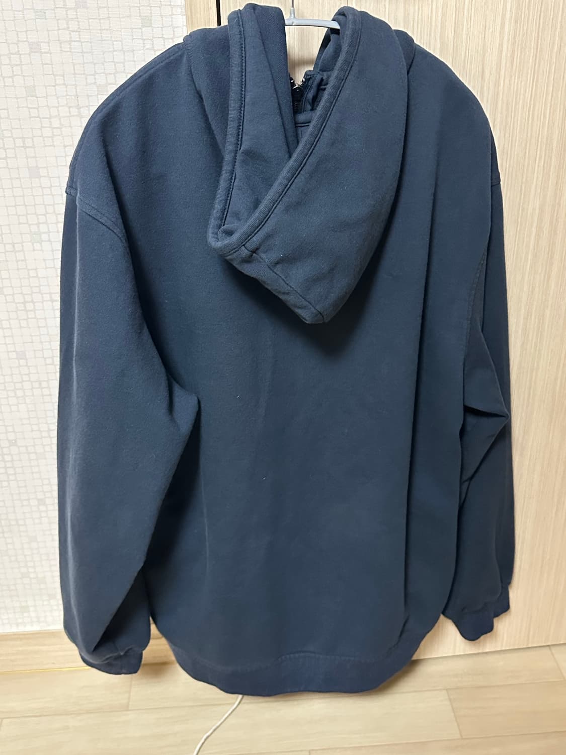 마이라이브러리 320 후드집업 네이비 상품이미지2