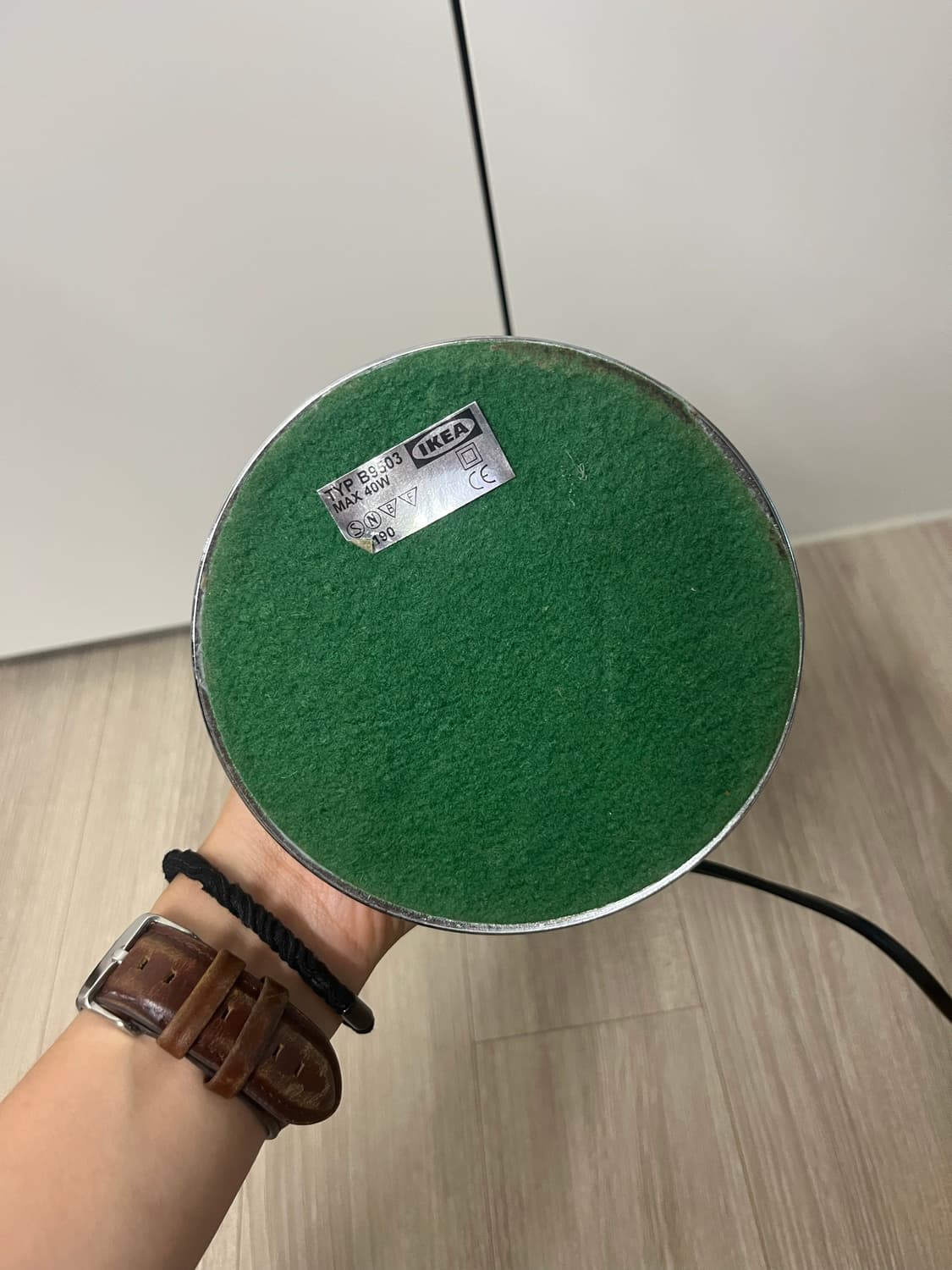 IKEA 빈티지 KVINTOL B9503 버섯 테이블 램프 상품이미지6
