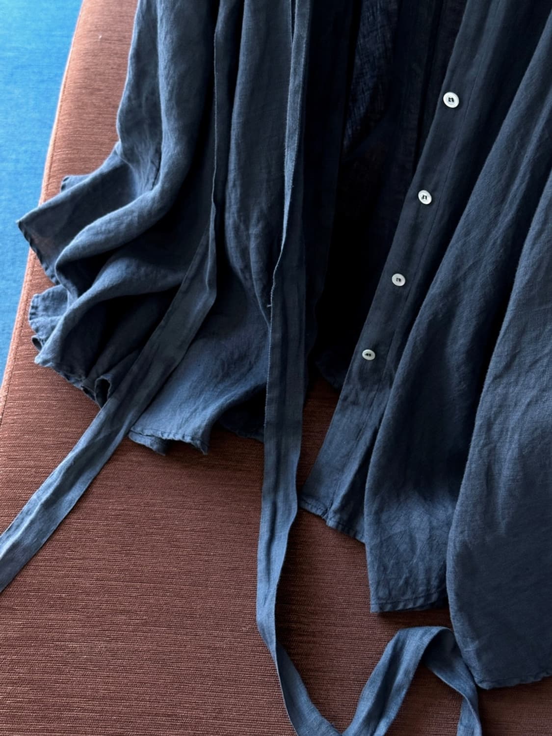 ITALY made natural linen 3way sleeveless 상품이미지5