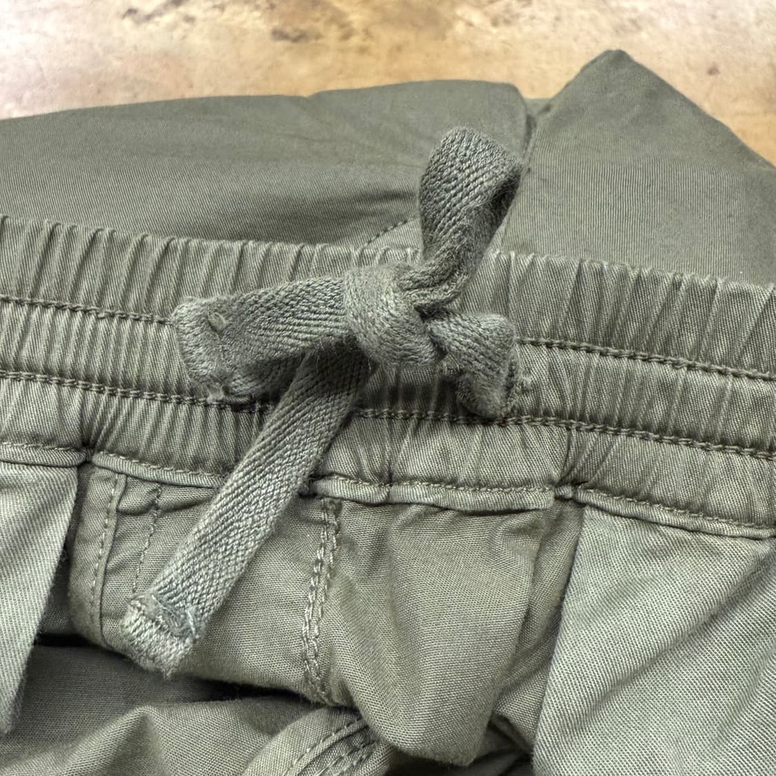 [정품] 카키색 밴딩 카고 조거팬츠 b19 상품이미지4