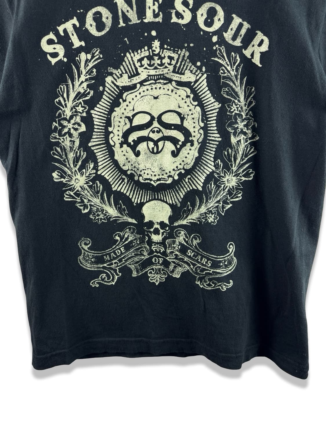 Stone Sour 스컬 프린팅 티셔츠2592 상품이미지4