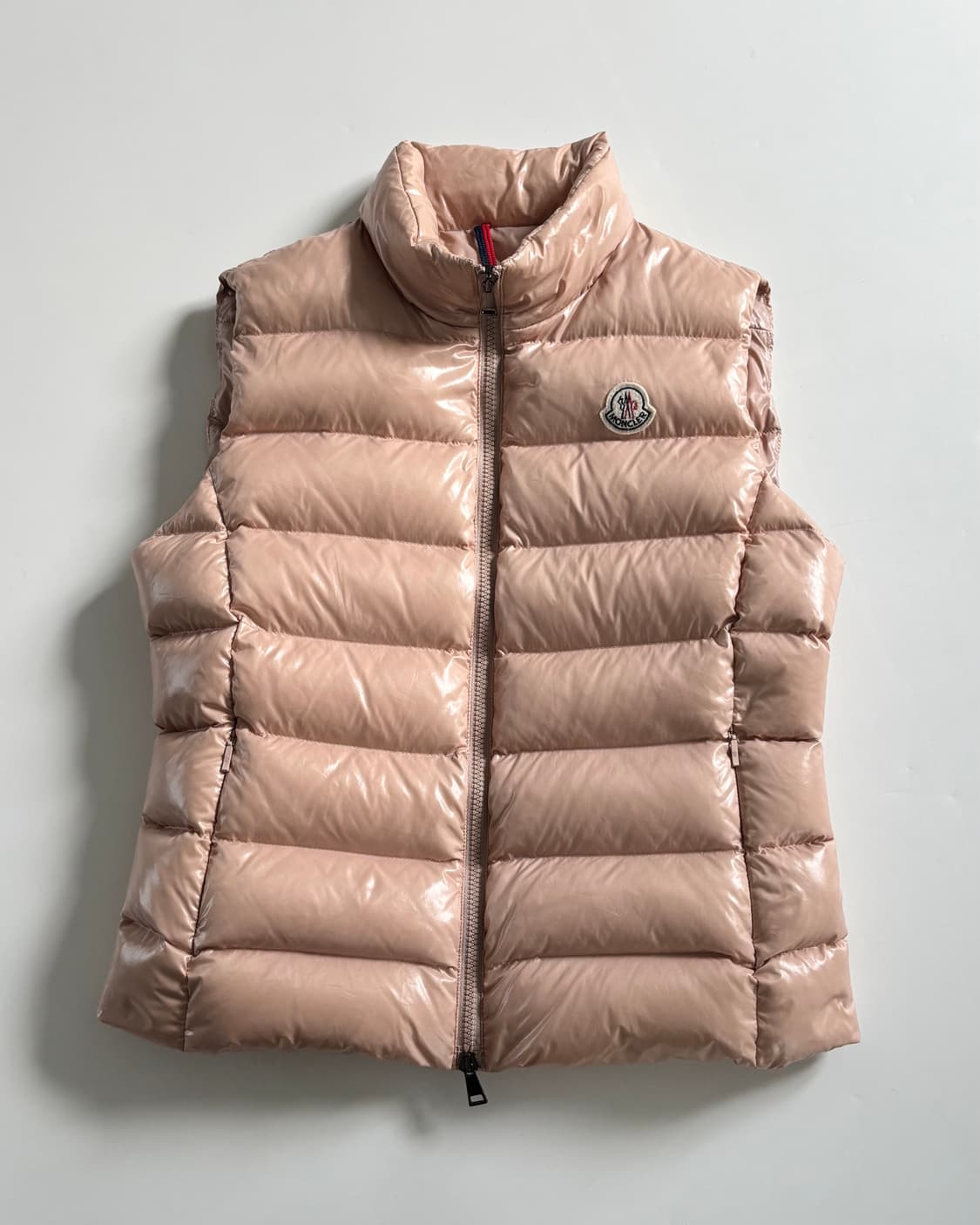 Moncler 몽클레어 구스다운 핑크컬러 패딩 베스트 상품이미지6