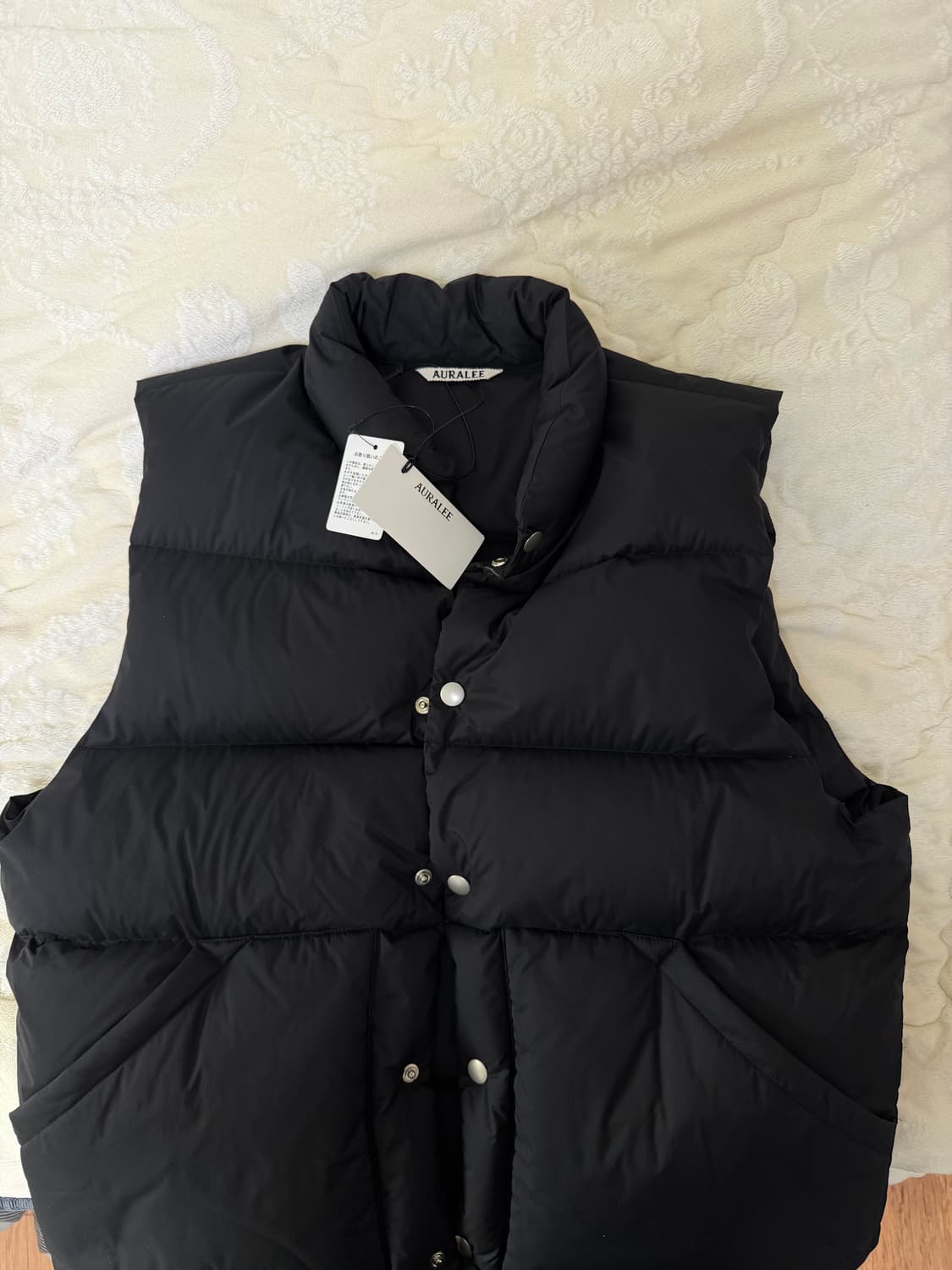 오라리 25AW 립스탁 패딩조끼 블랙 사이즈5 상품이미지1