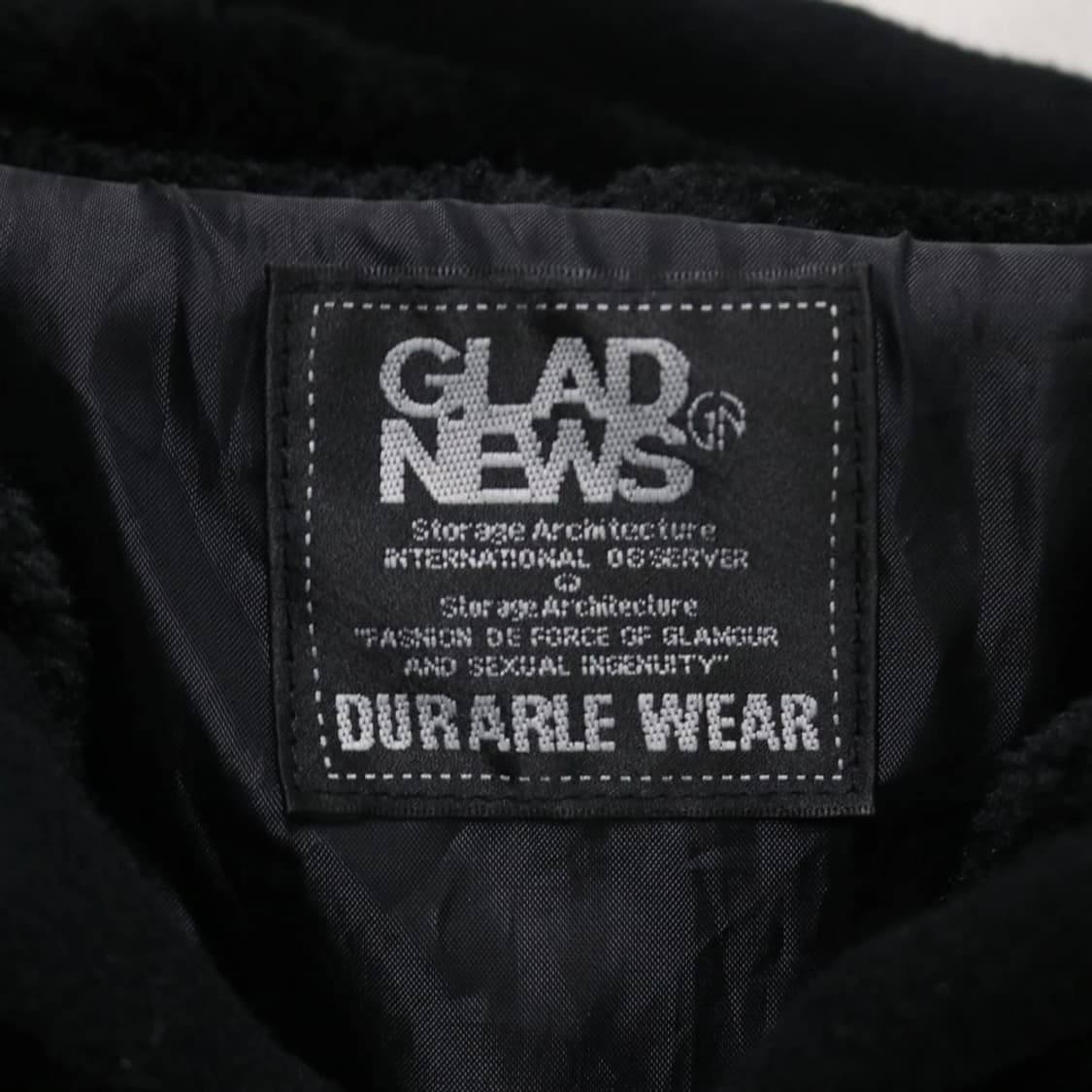 글래드뉴스 스컬 패치 유니크 후드 집업 60327 상품이미지7