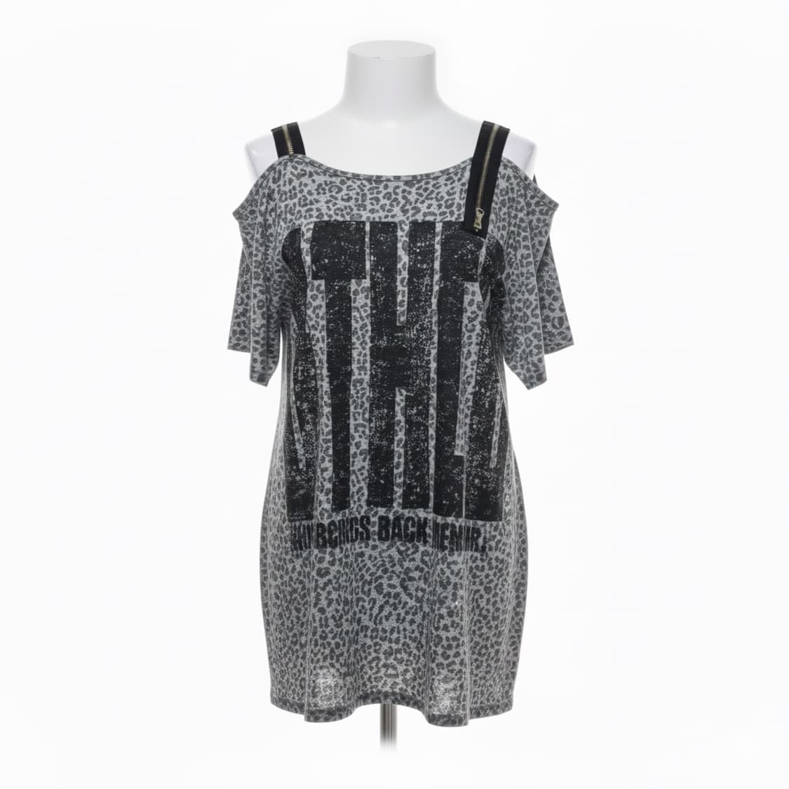 PUNK Y2K leopard top / 와투케 펑크 갸루 호피탑 상품이미지1