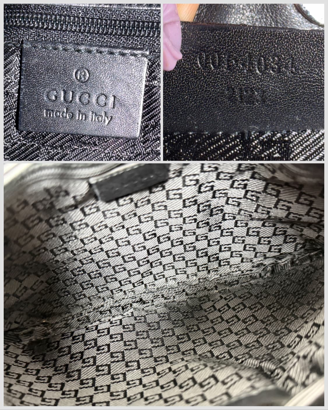 구찌 스웨이드 드로스트링 호보백 상품이미지7