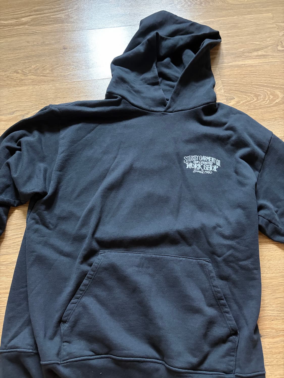 스투시 아워레가시 워크샵 후드 L팝니다 상품이미지1