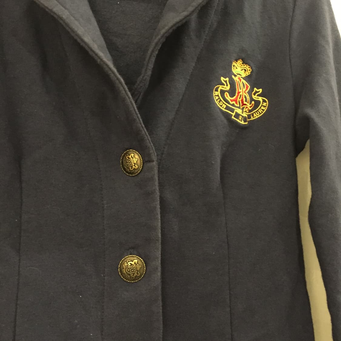 Polo 폴로랄프로렌 긱시크 오네갸루 네이비 코튼 자켓 상품이미지4