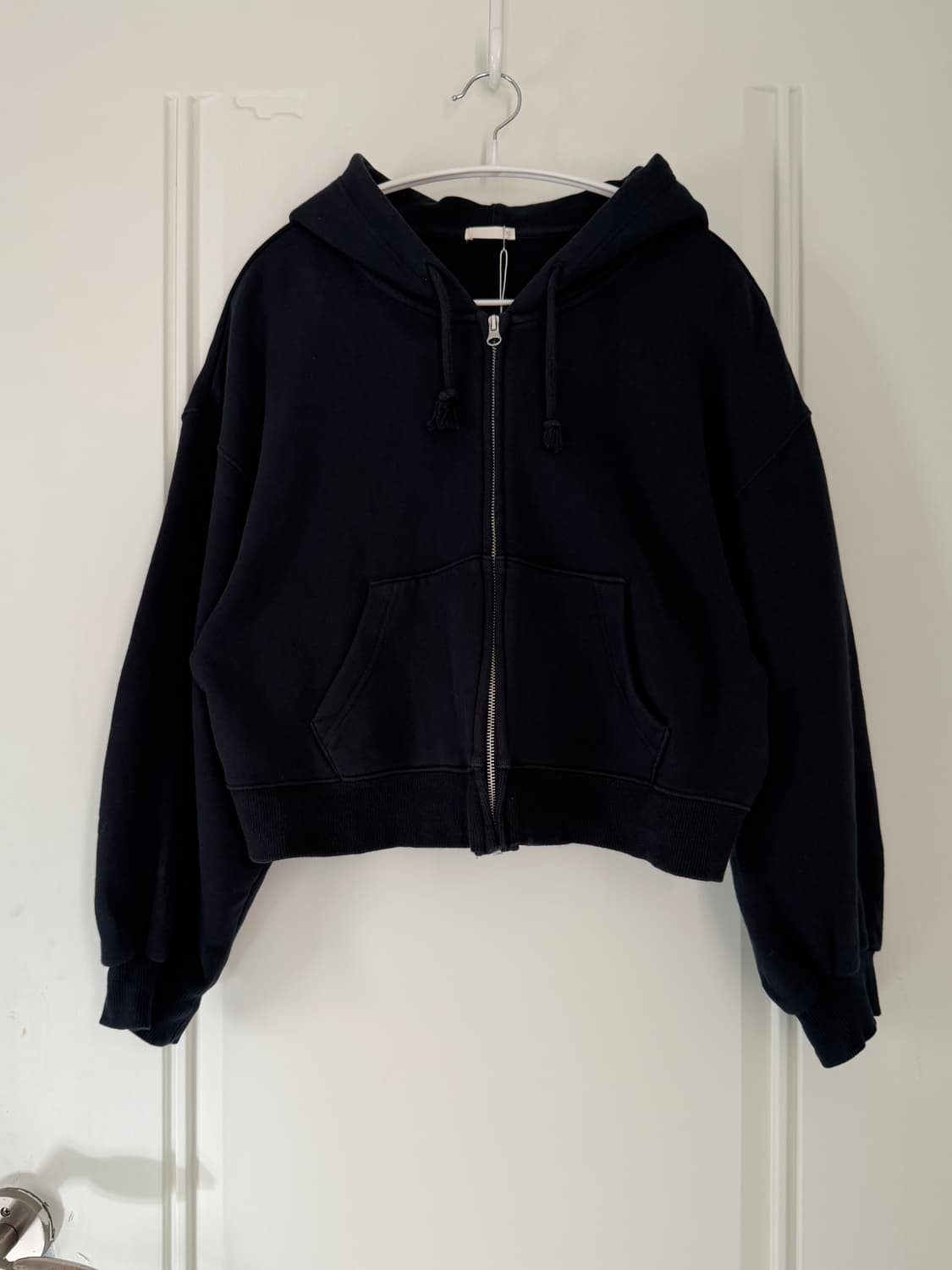 일본빈티지 모던 네이비 후드집업  상품이미지5