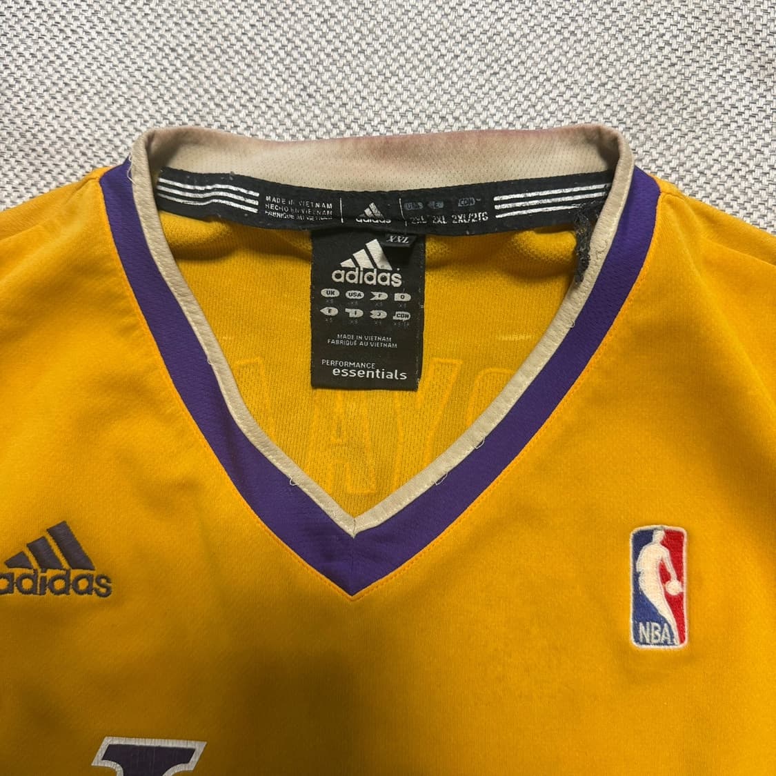 아디다스 LA레이커스 코비 브라이언트 유니폼 상품이미지2