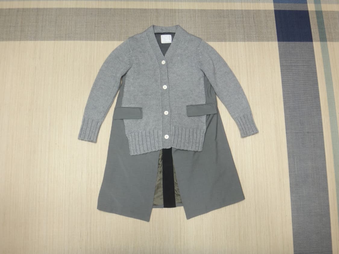 (1사이즈) 사카이 SACAI 여성 니트 코트 22-06175 상품이미지1