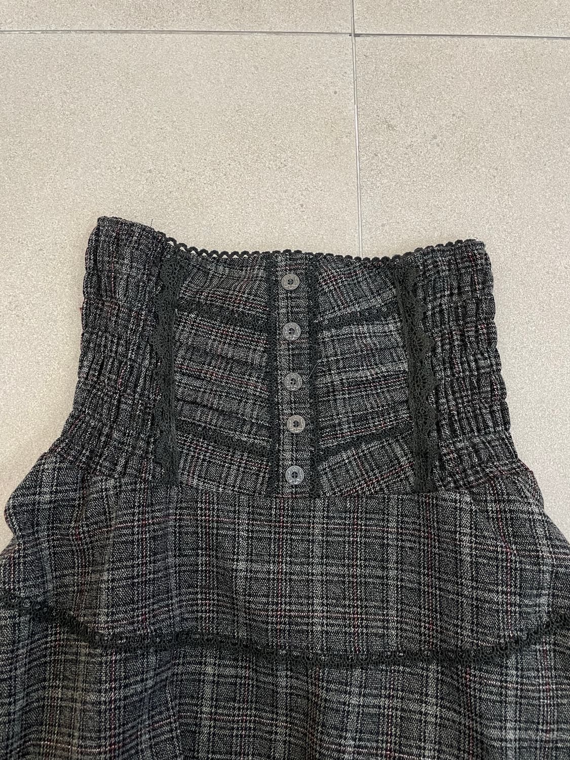 오즈온 아일렛 레이스 스커트 상품이미지5