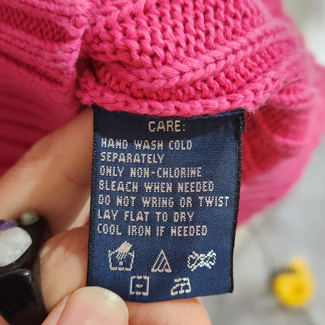 폴로 랄프로렌 꽈배기 니트 상품이미지6