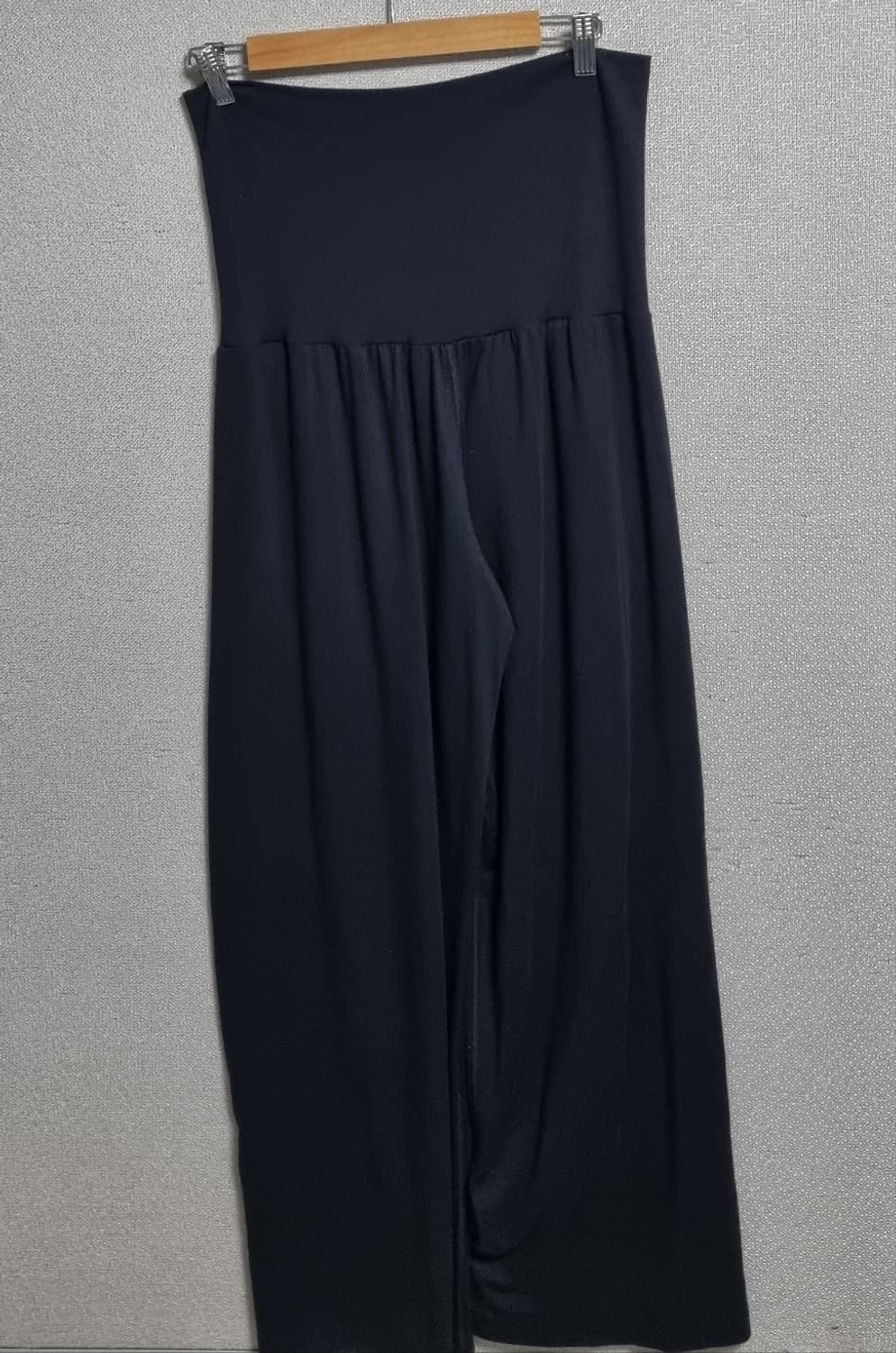 S ) 나이키 블랙 밴딩 스포티 스웻 와이드팬츠 상품이미지3