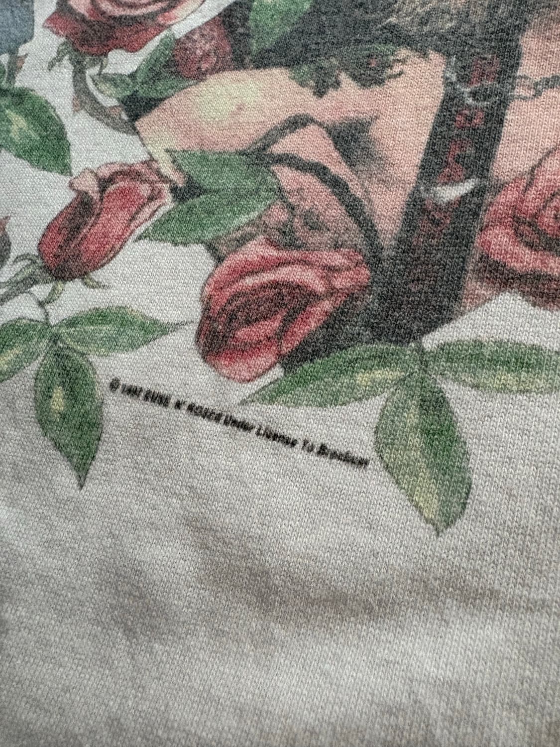 건즈앤로지스 리프린트 빈티지 밴드티 xl 상품이미지3