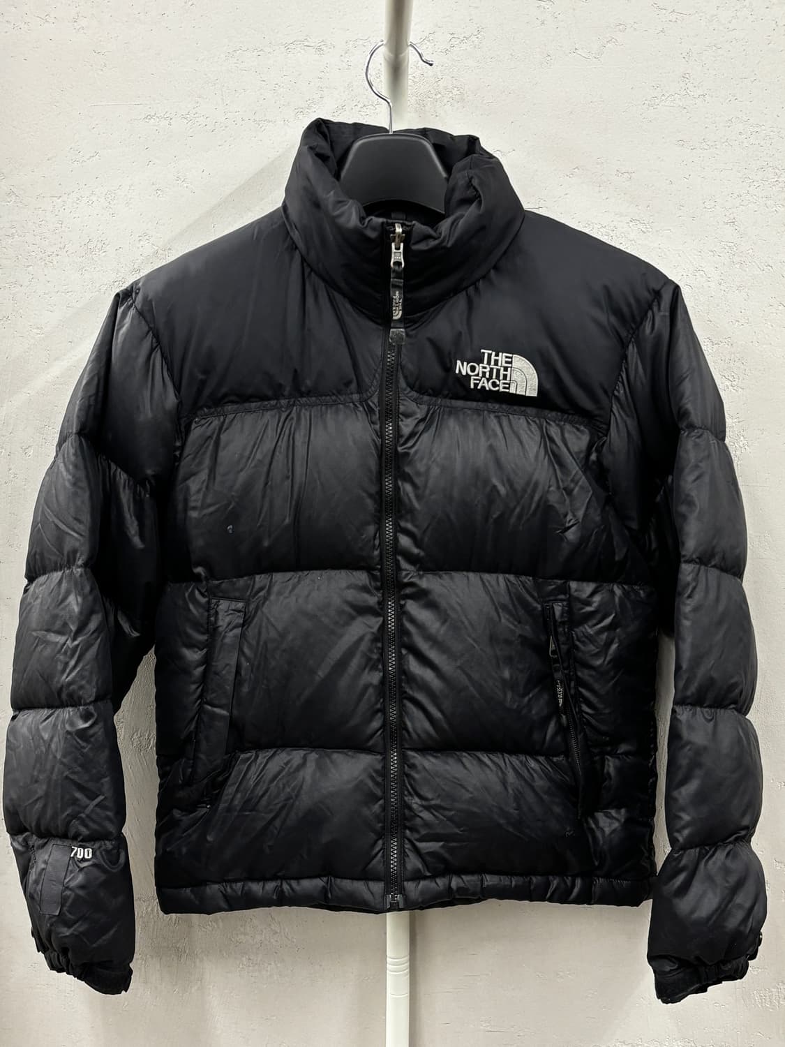 노스페이스 눕시 700 블랙 다운 자켓 XS (85) 상품이미지2