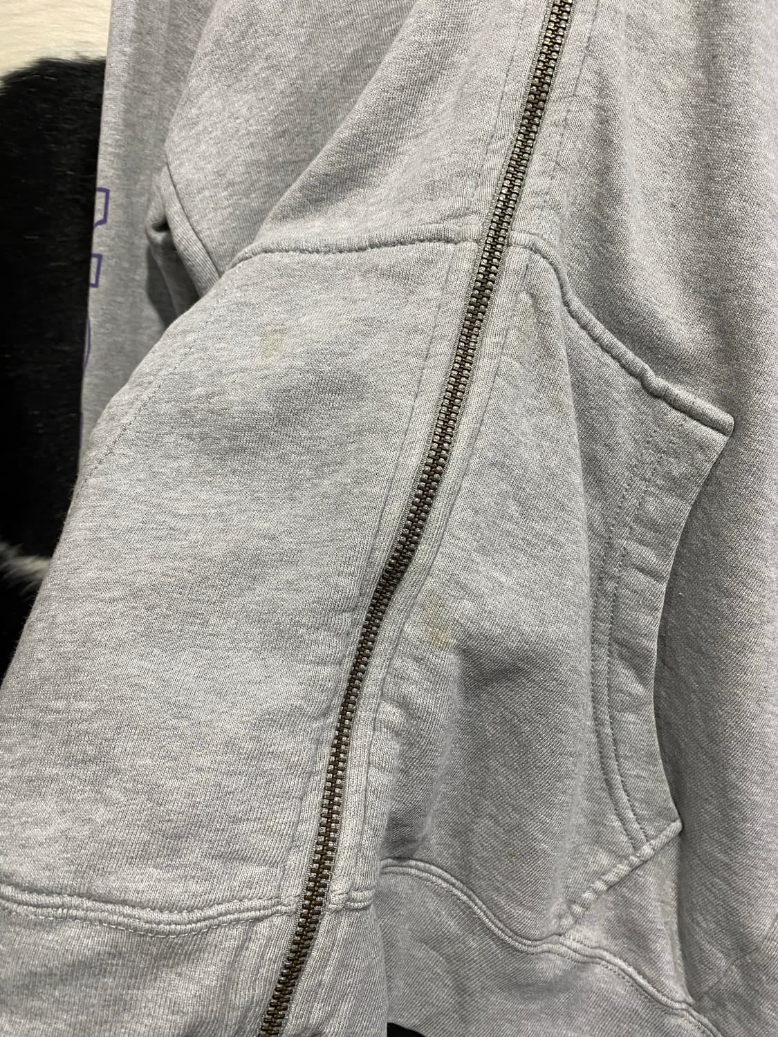 Diesel 그라데이션 프린팅 후드집업 상품이미지4