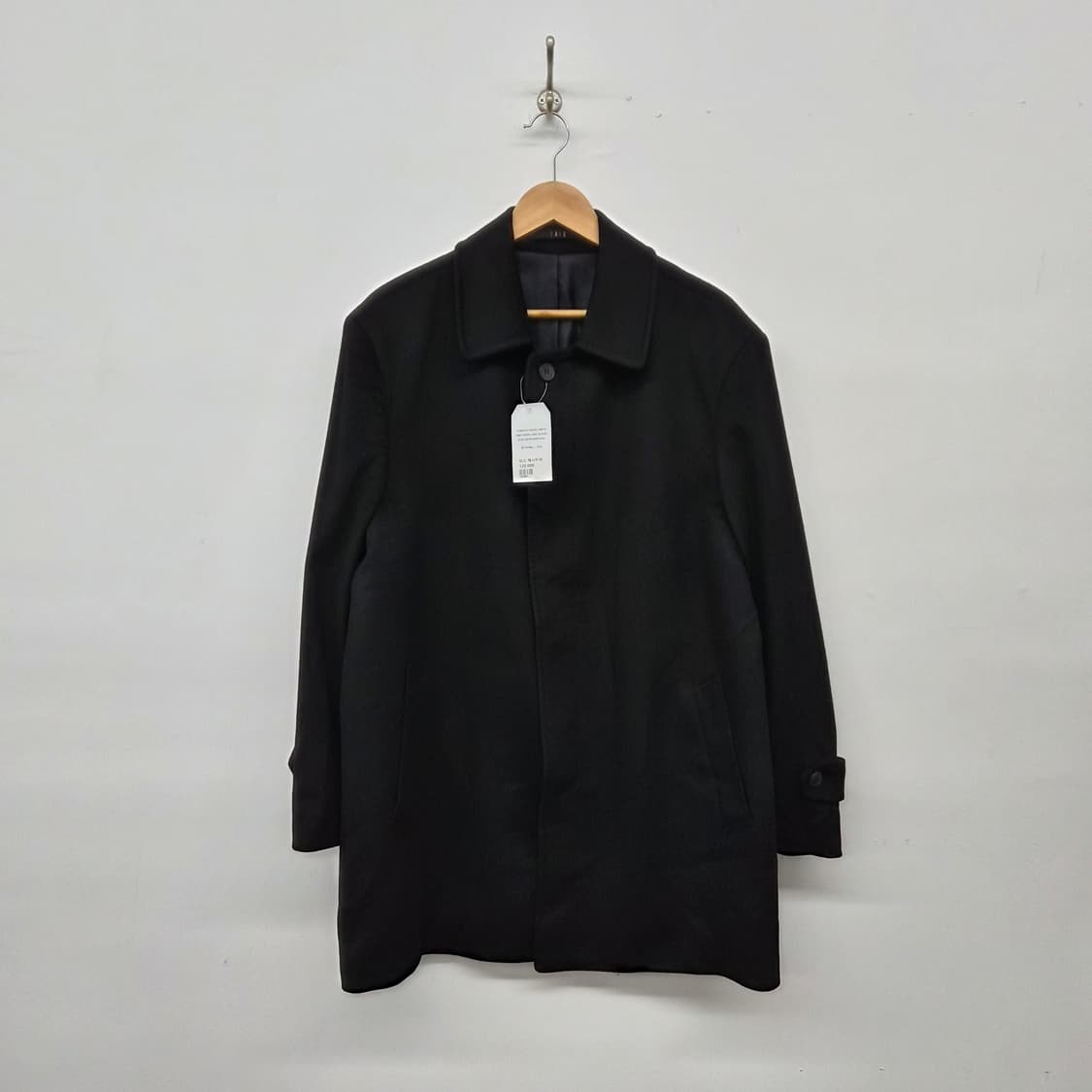 닥스 캐시미어 블랙 코트 남성 M 상품이미지1