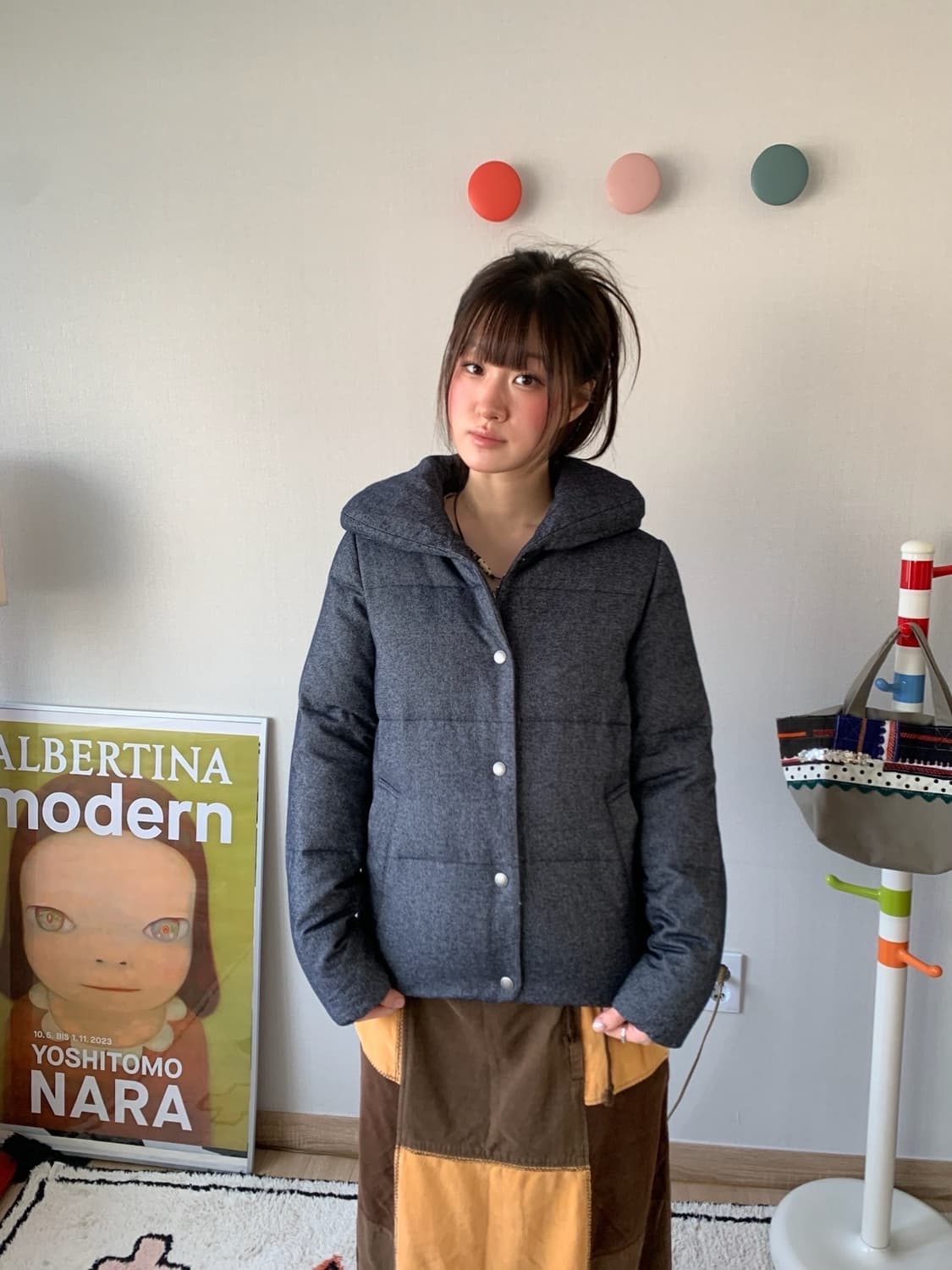 San Francisco denim down jumper 상품이미지1