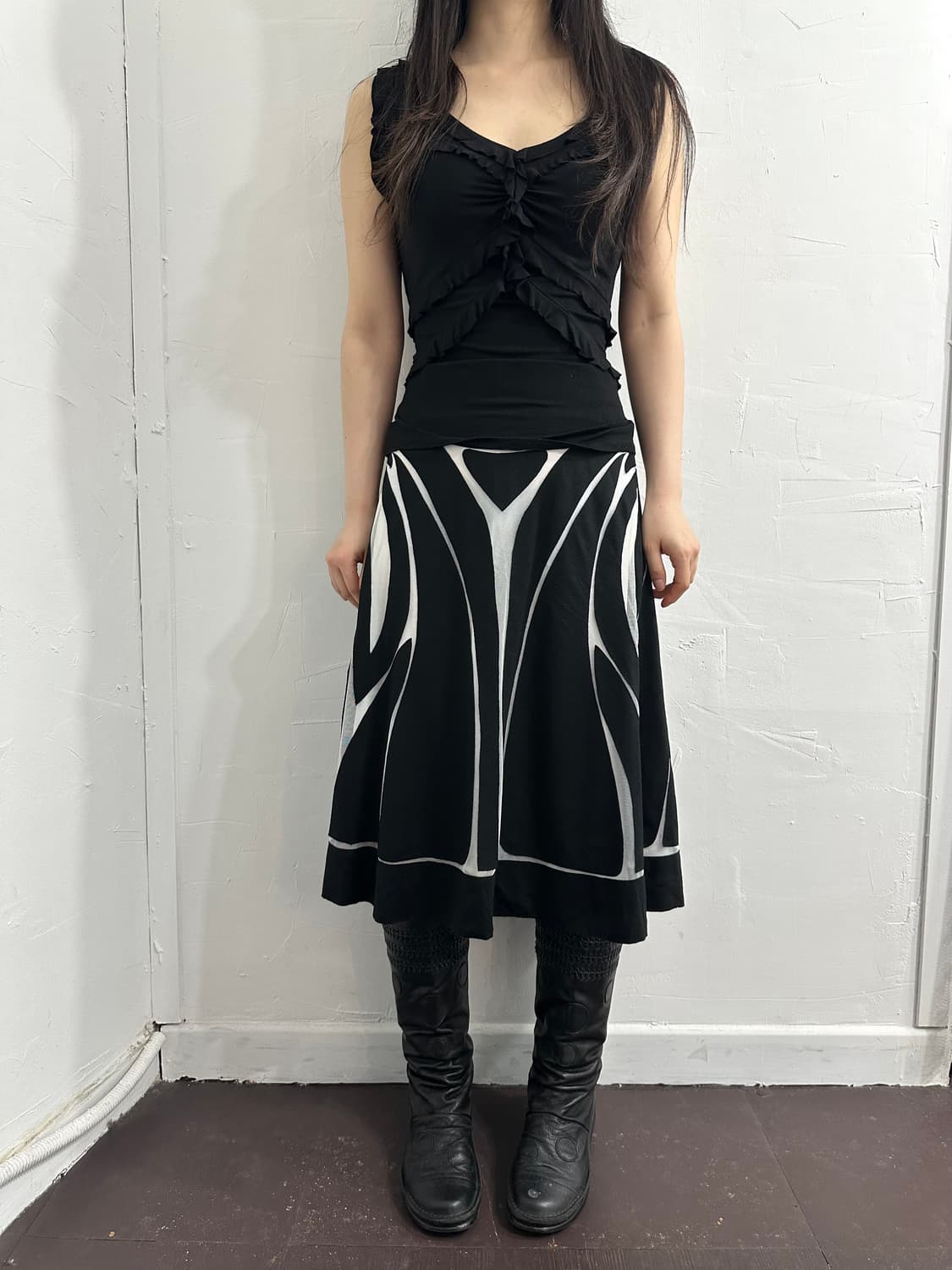 adolfo dominguez design skirt 상품이미지2