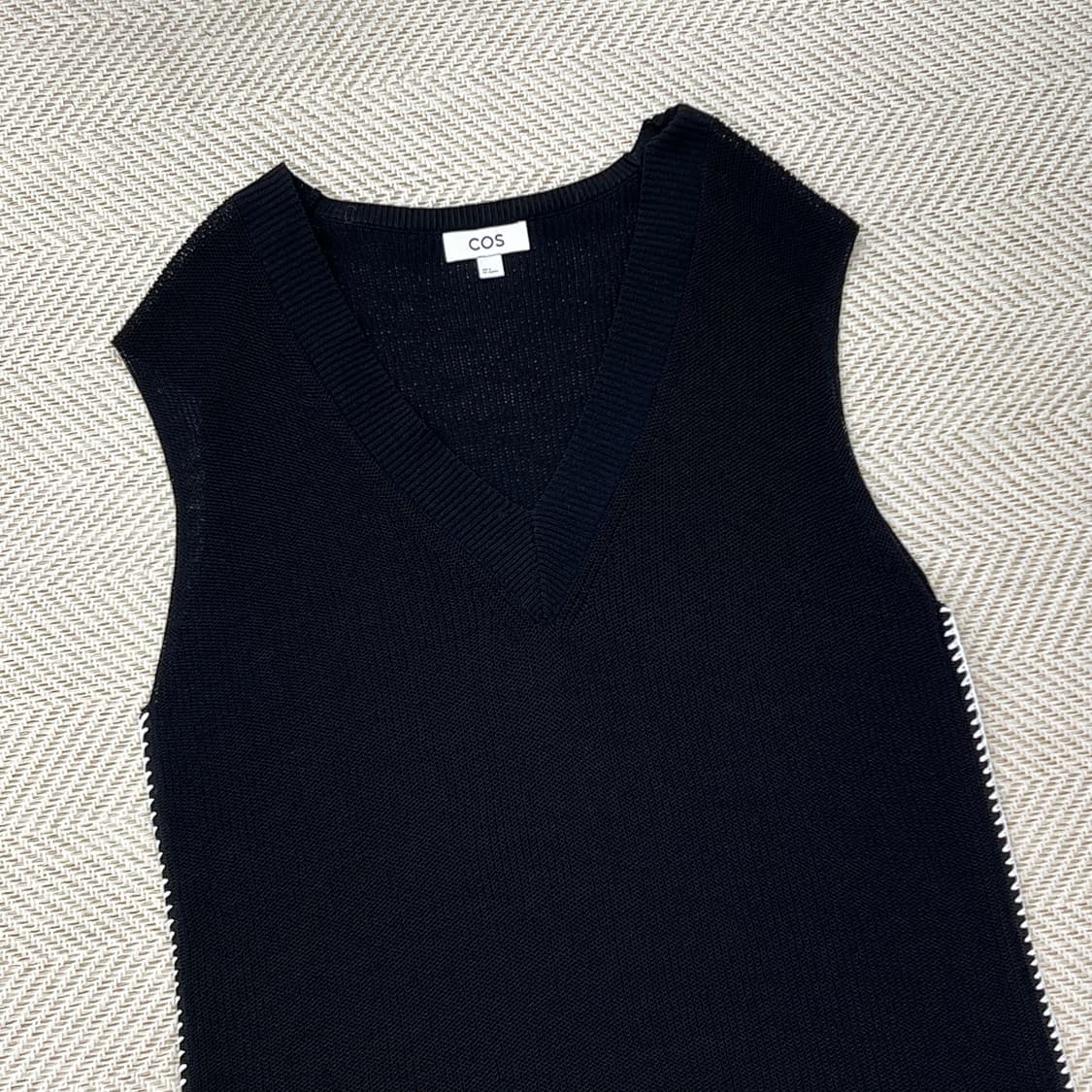 코스 스티치 니트베스트 r2348 상품이미지3