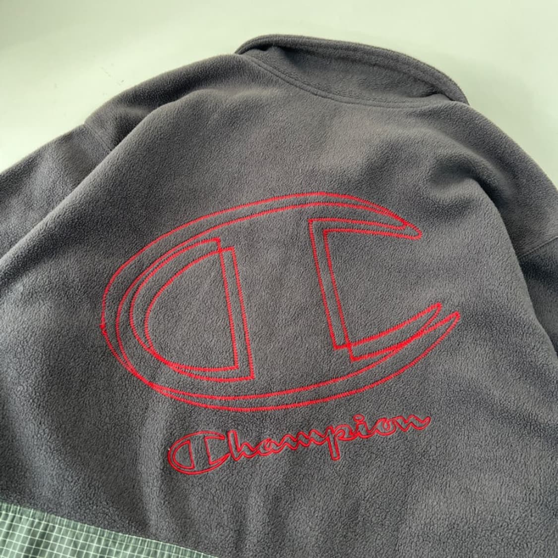 챔피온 빈티지 플리스 반집업 상품이미지4