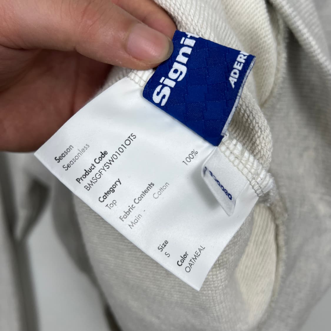 Ader Error 아더에러 시그니피컨트 맨투맨 상품이미지6
