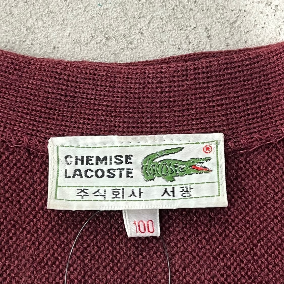 라코스테 베이직 니트가디건 s09873 상품이미지5