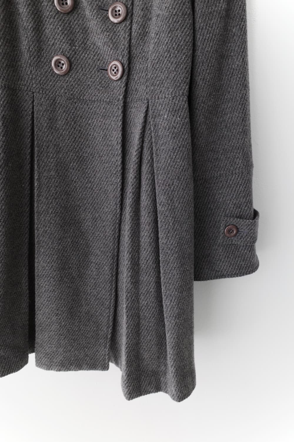 pleats button coat  상품이미지4