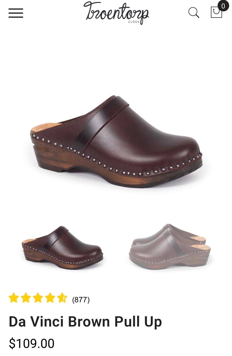 트로앤토프 다빈치 브라운 38 상품이미지1